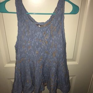 Free people sleeveless sweater